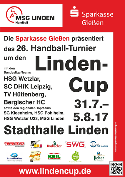Linden-Cup 2017 Plakat